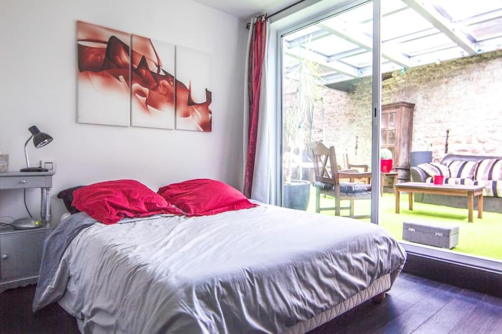 Appartement Avec Jardin Interieur 4 Pers Centre Ville Немур Экстерьер фото
